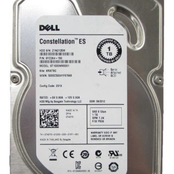 DISCO DURO SERVIDOR DELL 3.5" 1TB 7200RPM SATA 6GB HOT SWAP ST1000NM001S