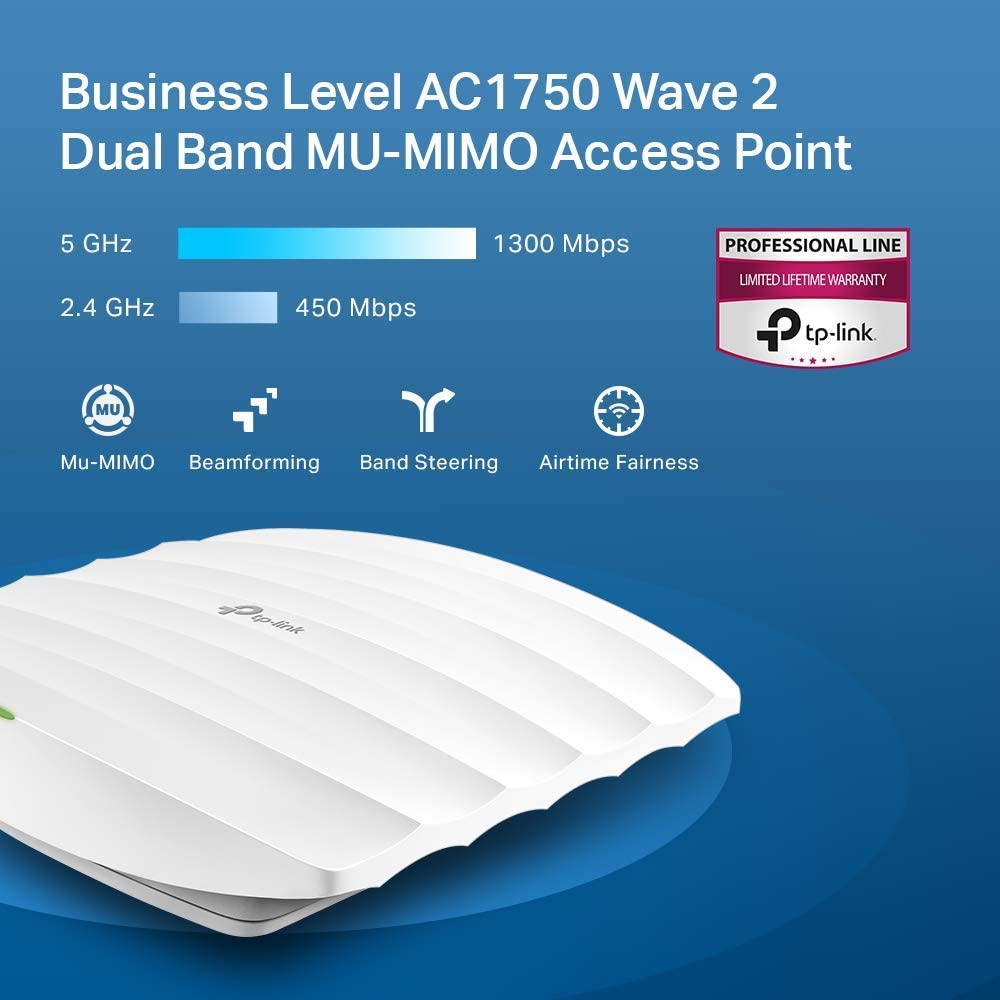 TP-Link Punto de acceso inalámbrico MU-MIMO AC1200 EAP225