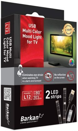 Cintas Led Multicolor 80 Pulgadas Barkan L12