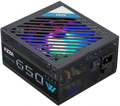 Fuente Azza PSAZ-650W(ARGB) 650 WATT PSAZ-650W-RGB