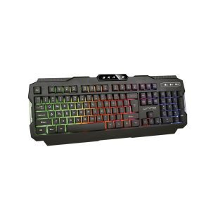 TECLADO UNNO TEKNO GAMING BRAVE USB OPTICO KB6781BK