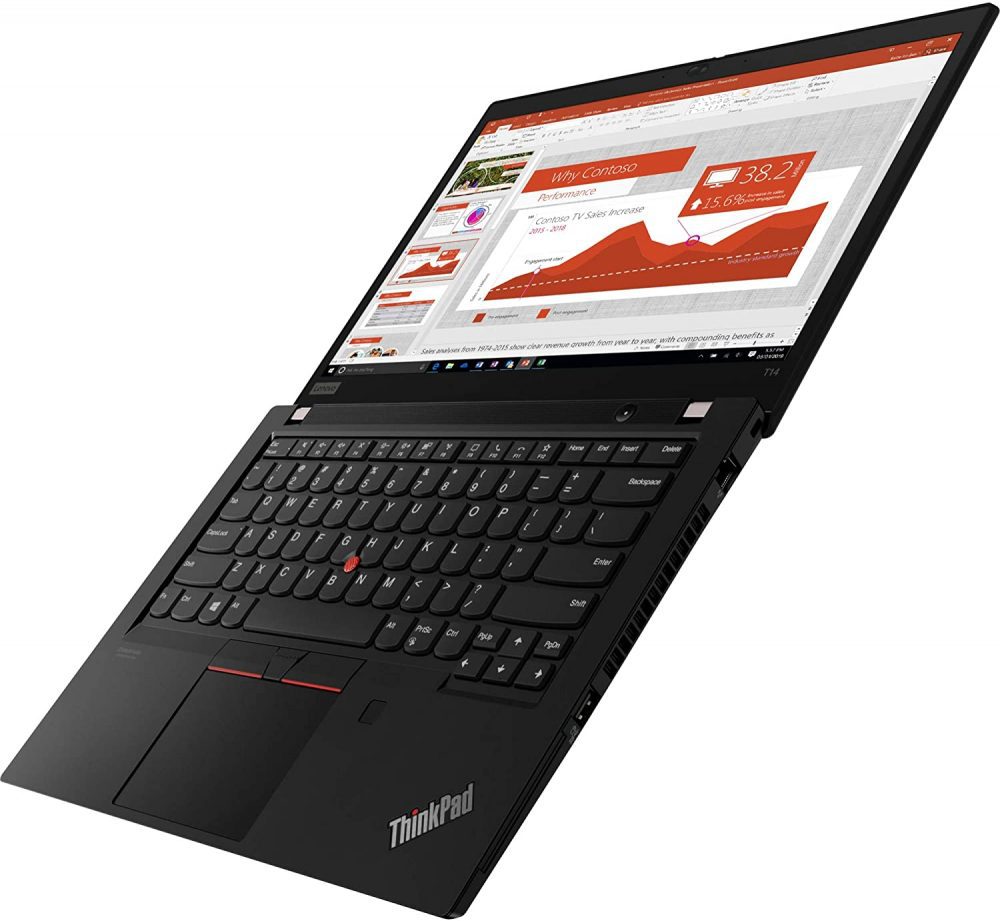 0 Laptop Lenovo ThinkPad T14 Gen 1 / Procesador Intel Core i5-10210U 1.6G 4C MB / Memoria 16GB(16_MB+0) DDR4 3200 / Disco 256GB SSD M.2 2280 NVMe TLC OP