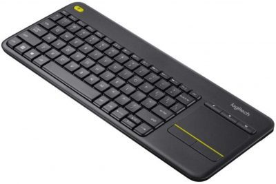 Teclado Inalámbrico Logitech k400 Plus TV Touchpad 920-007123