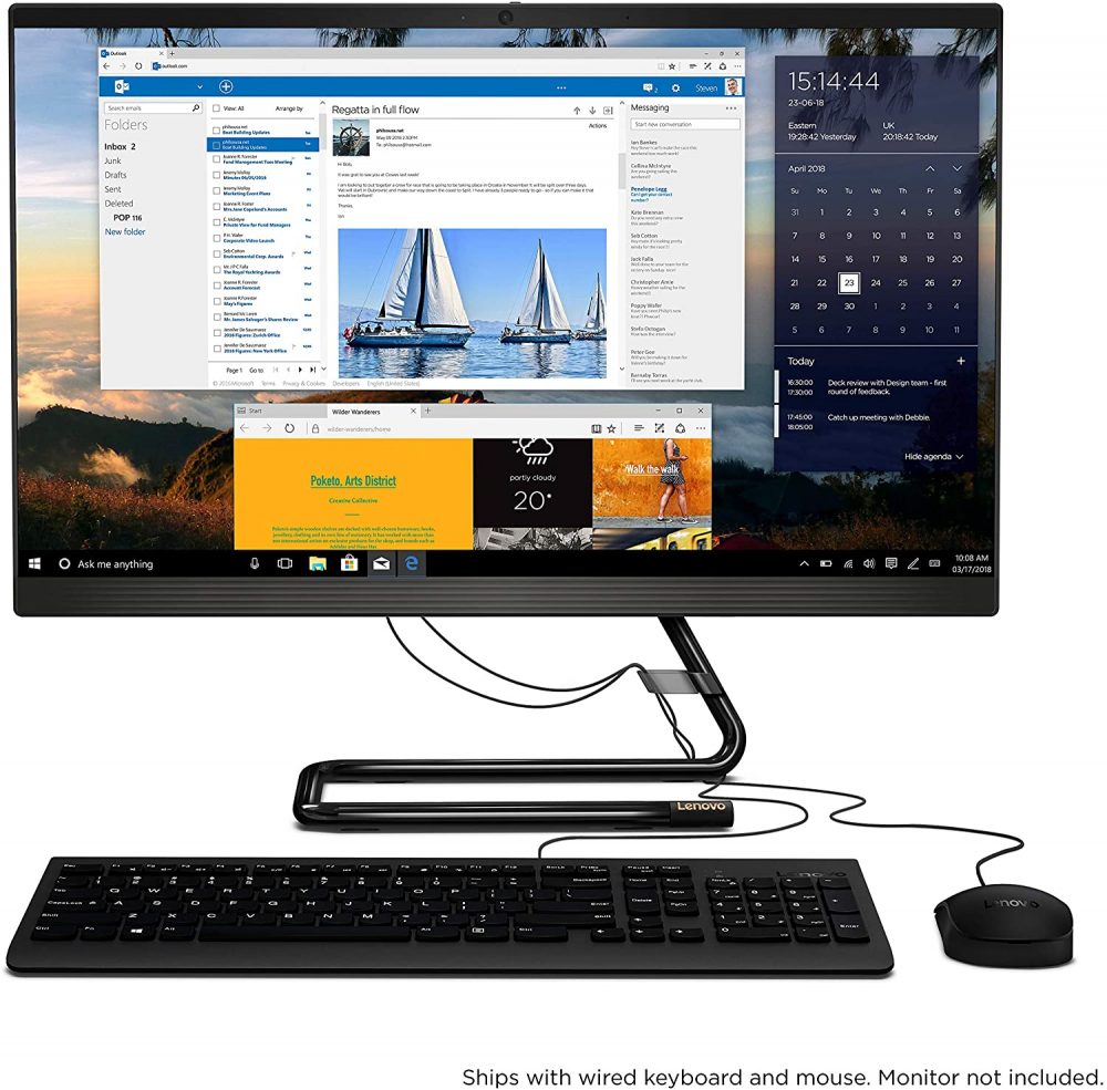 Lenovo IdeaCentre AIO 3 24 All-in-On Ryzen 5 4500U 16GB 512GB M.2 F0EW005SUS