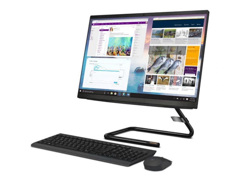 Lenovo All-in-One IdeaCentre AIO i510400T 8GB 256 GB PCIe 21.5 Touchscreen F0EV0028US