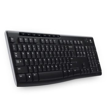 Teclado Logitech K270 Inalámbrico USB 2.0 Ingles 920-003051