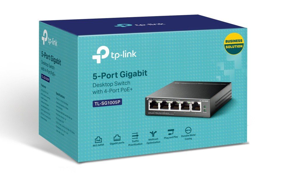 Switch TP-Link Gigabit Ethernet 10/100/1000 TL-SG1005P