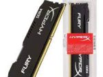 HyperX FURY Black Memoria RAM 8GB 2400MHz HX424C15FB3/8