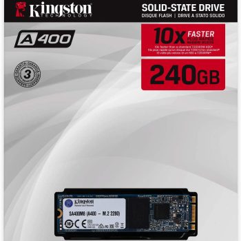 DISCO DURO SOLIDO KINGSTON A400 240GB SSD M.2 SATA SA400M8/240G