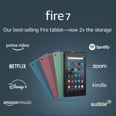 TABLET AMAZON FIRE 7 NEGRA 16GB ALEXA WIFI