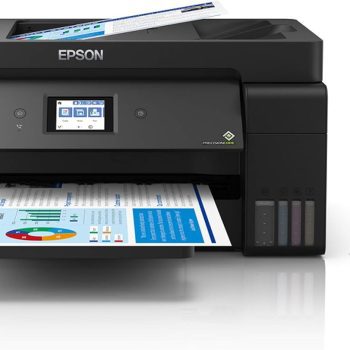 Epson Multifuncional Ecotank L14150 Duplex, Tanque de Tinta a Color para Negocio con ADF para Formato Ancho, Wi-Fi Direct - Ethernet, Fax