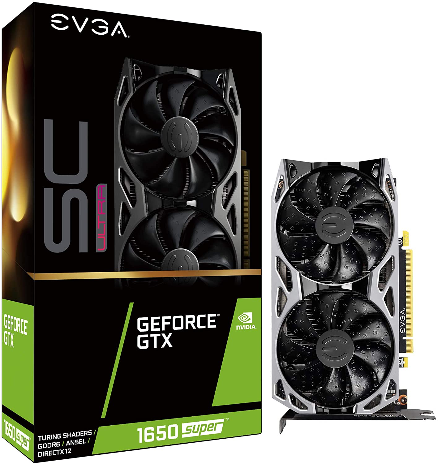 EVGA GeForce GTX 1650 Super SC Ultra Gaming 4GB GDDR6 04G-P4-1357-KR