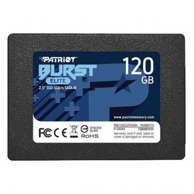 Disco SSD PATRIOT Burst Elite 2.5" 120GB SATA 3 PBE120GS25SSDR