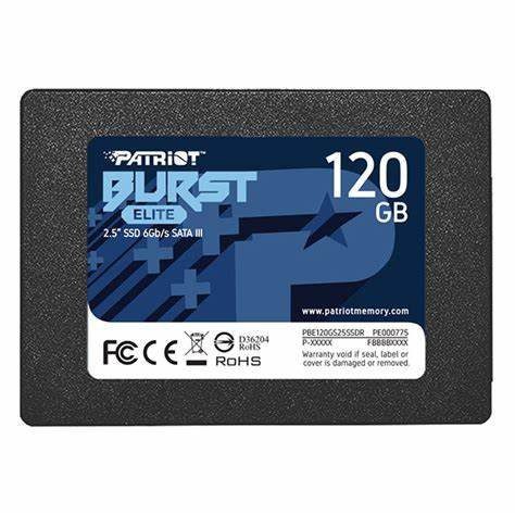 Disco SSD PATRIOT Burst Elite 2.5 120GB SATA 3 PBE120GS25SSDR