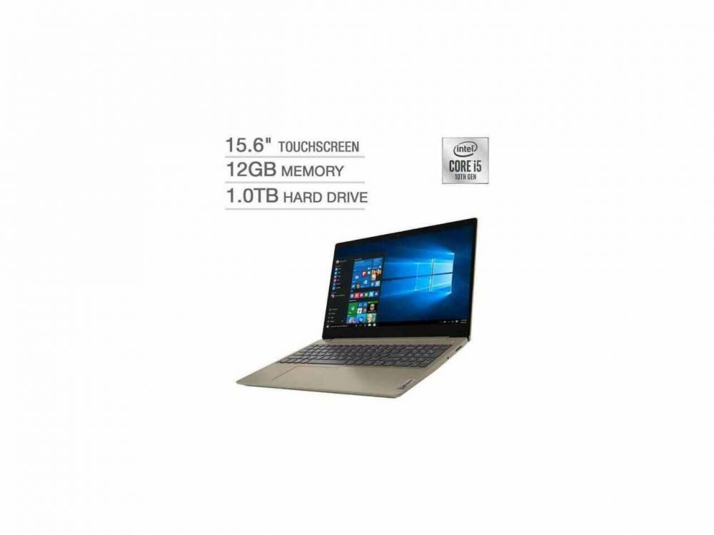 Lenovo IdeaPad 3 15.6" HD Touchscreen i5-1035G1 12GB 1TB W10 81WR000DUS