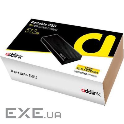 SSD portátil ADDLINK P20 512GB AD512GBP20B32