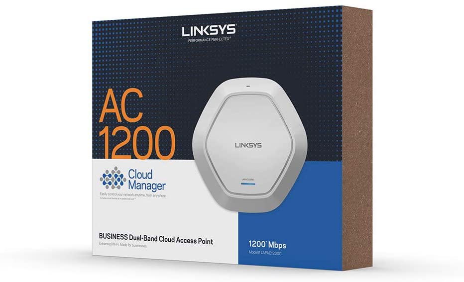 Linksys Access Point Dual Band AC1200 2x2 Cloud LAPAC1200C