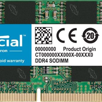 MEMORIA RAM CRUCIAL 8GB 2666MHZ CL19 DDR4/ NOTEBOOK CB8GS2666