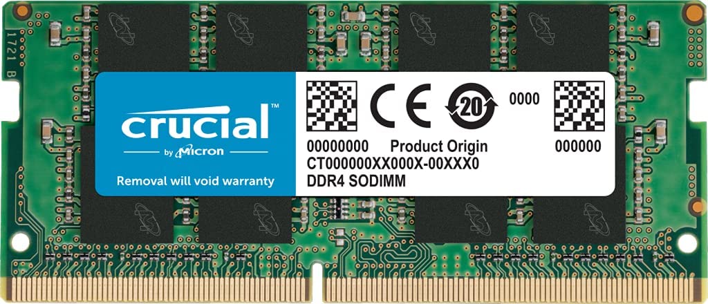 MEMORIA RAM CRUCIAL 8GB 2666MHZ CL19 DDR4/ NOTEBOOK CB8GS2666