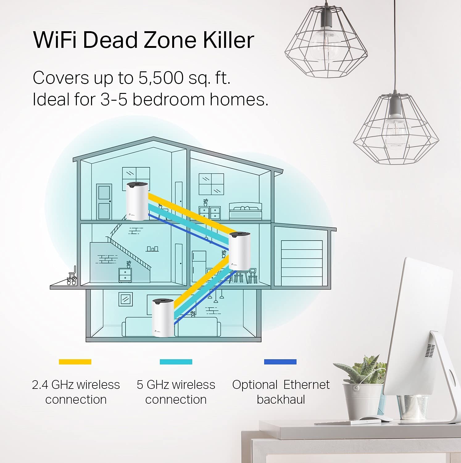 TP-Link Deco Mesh WiFi System 3 PACK Deco S4