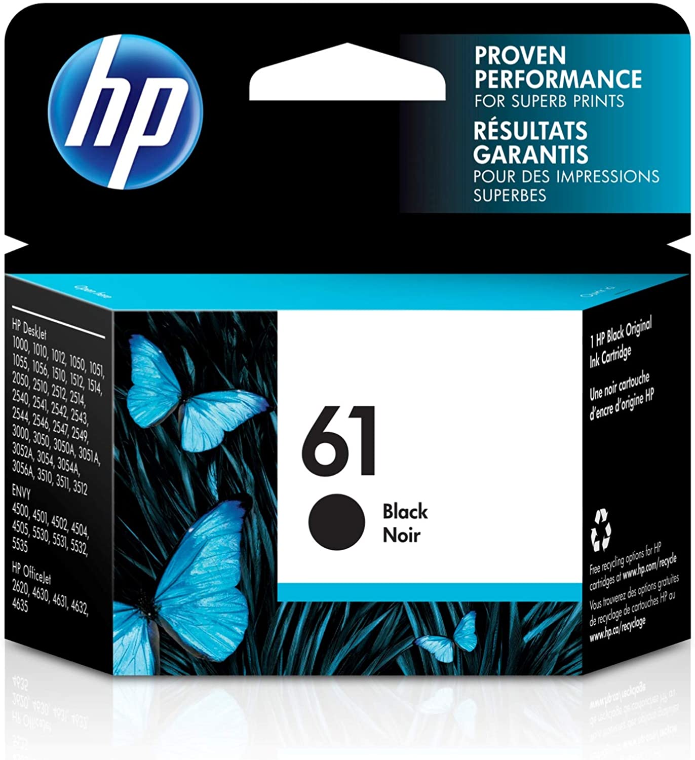 HP 61 Cartucho de tinta original negra CH561WN Venezuela