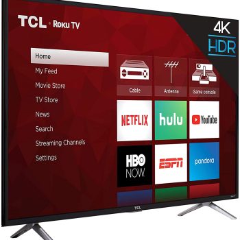 TCL Televisor de 49 pulgadas 4K Ultra HD Roku 49S405