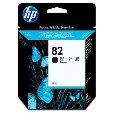 Cartucho de Tinta HP 82 - Negro - Original - CH565A