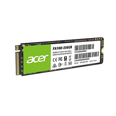 ACER SSD FA100 256GB PCIe Gen3 x4 NVMe 3D NAND SSD M.2 BL9BWWA118
