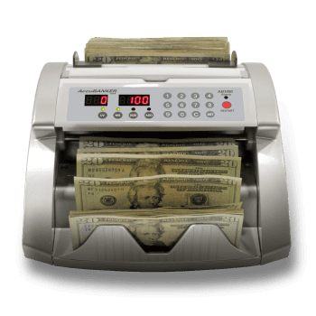 CONTADORA DE BILLETES ACCUBANKER AB1050 CON DETECTOR MG-UV AB1050