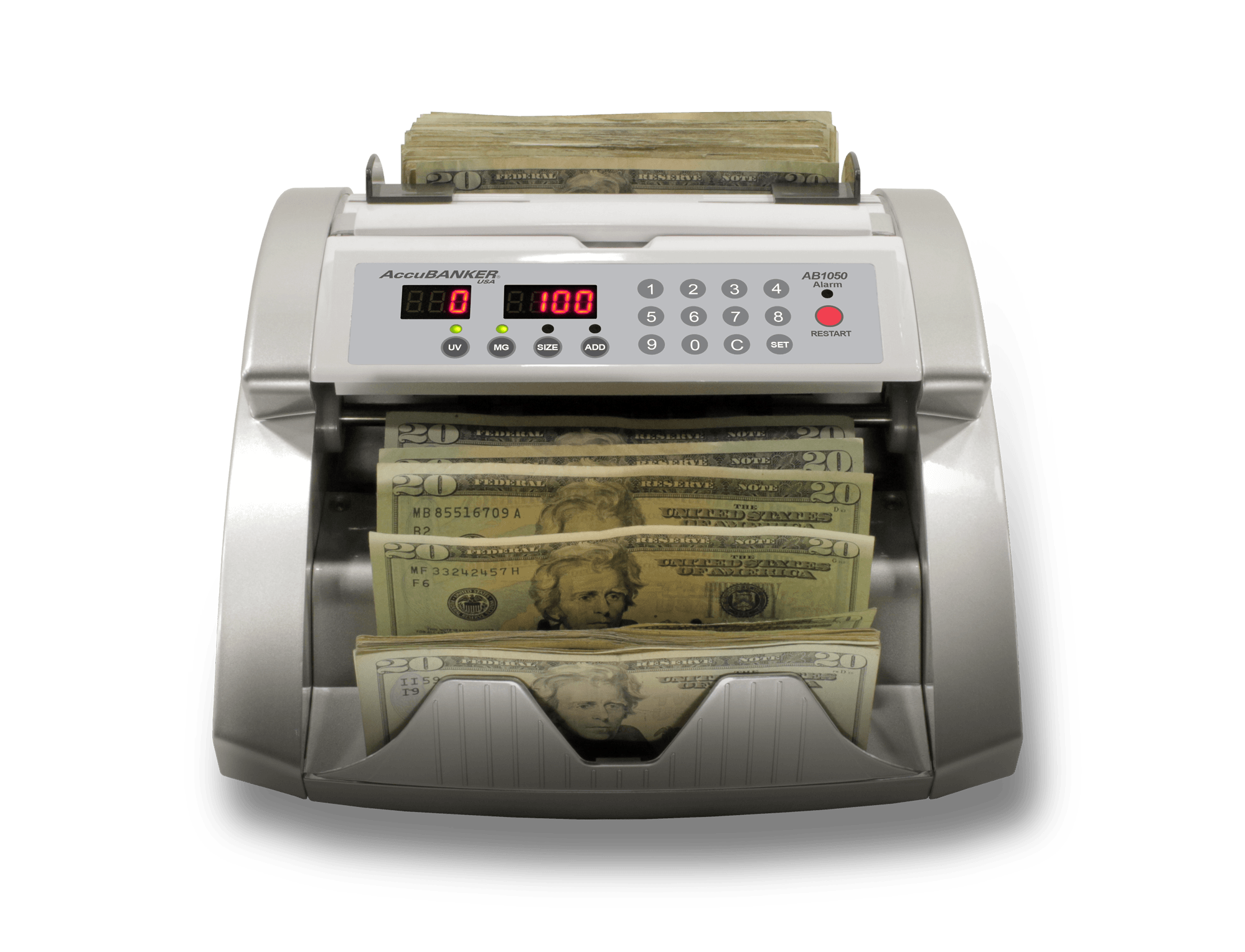 Maquina de Contar Billetes con Detector Falsos UV