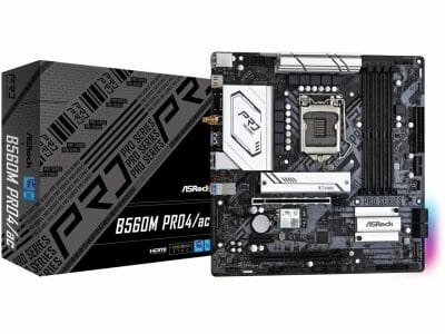 ASRock B560M PRO4/AC LGA 1200 Intel B560 B560M Pro4/ac