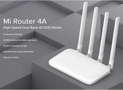 Router MI XIAOMI 4A Dual Band 2,4 GHz / 5 GHz DVB4230GL