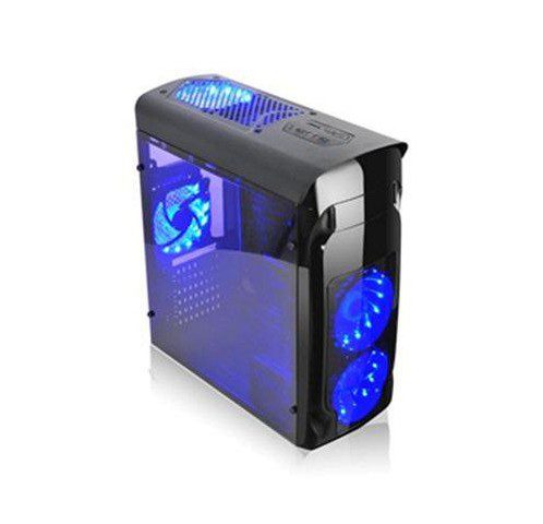 Case Gamer Agiler AGI-C010 ATX Blue Fans AGI-C010