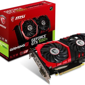 MSI GAMING GeForce GTX 1050 Ti 4GB MSI GTX1050TIGAMING X/4G