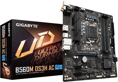 Tarjeta Madre Gigabyte B560M DS3H AC LGA 1200 B560M DS3H