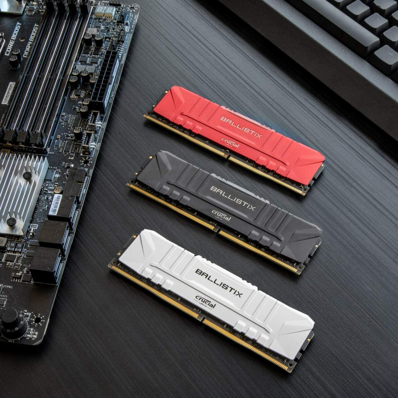 CRUCIAL BALLISTIX MEMORIA GAMMER 8GB DDR4-3200 BL8G32C16U4R