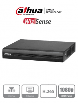 DVR DAHUA 16CH 1080 PENTAHIBRIDO 6MP HD-XVR1B16-I