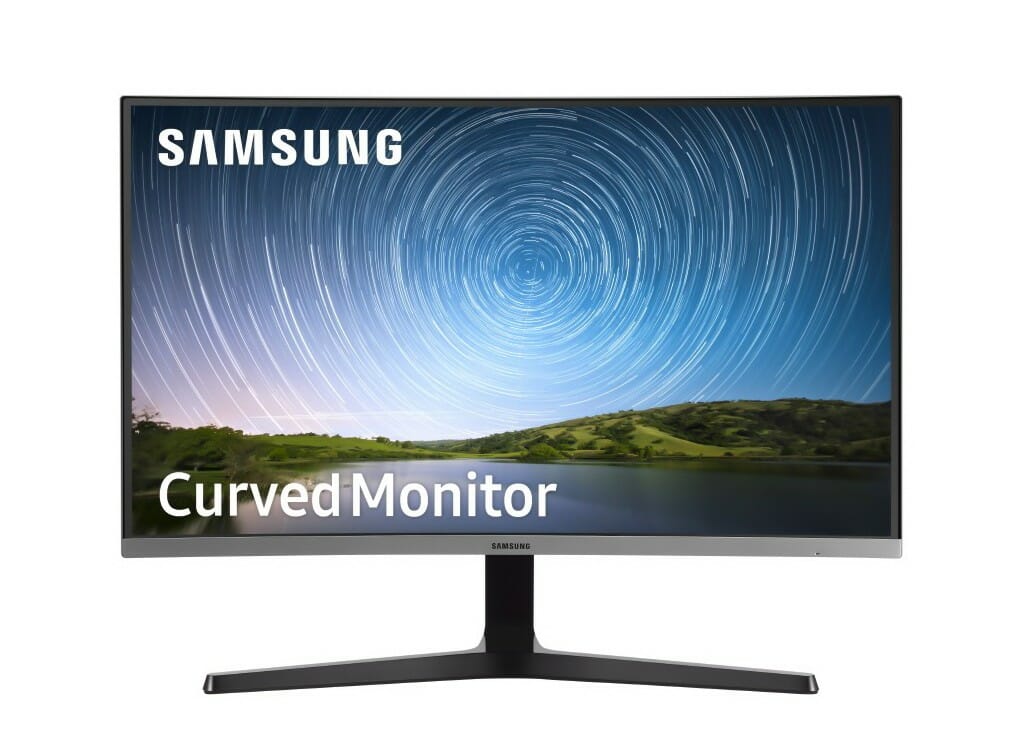 Pantalla curva para juegos, pantalla IPS con HDMI, monitor Full HD 1080P de  32 pulgadas 75 Hz, ángulo de visión amplio de 178˚ Adecuado para