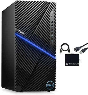 DELL G5 Gaming Desktop PC I5-10400F8GB 512GB SSD M.2 RX5300 3GB D28M-I5-8-512