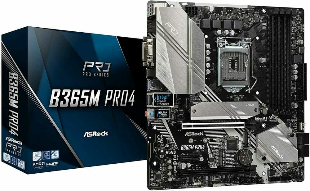 ASRock B365M PRO4 LGA1151 8th/9TH HDMI DVI B365M PRO4