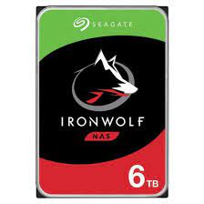 SEAGATE IRON WOLF 6TB 3.5" SATA 256MB NAS ST6000VN001