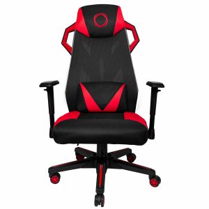 SILLA GAMER NIBIO REX T01 BLANCO Y NEGRO CS-5055-W