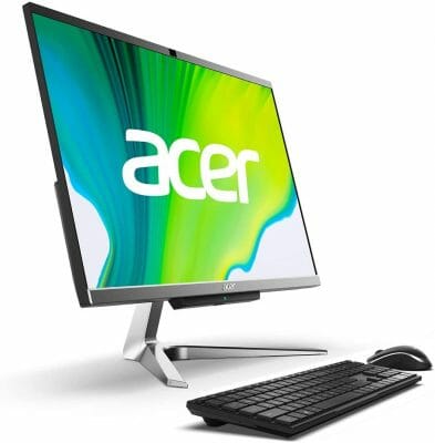 ACER ALL IN ONE 24" FHD I3-1005G1 8GB 512GB SSD DVDRW C24-963-UA91