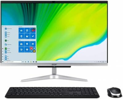 ACER ALL IN ONE 24" FHD I3-1005G1 8GB 512GB SSD DVDRW C24-963-UA91