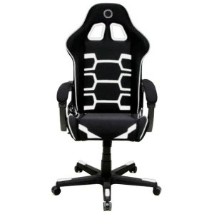 SILLA NIBIO GAMING SAVAGE RECLINABLE NEGRO - BLANCO GC112WHT