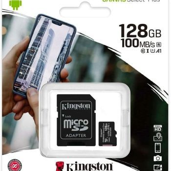 Kingston 128GB microSDXC Canvas SDCS2/128GB