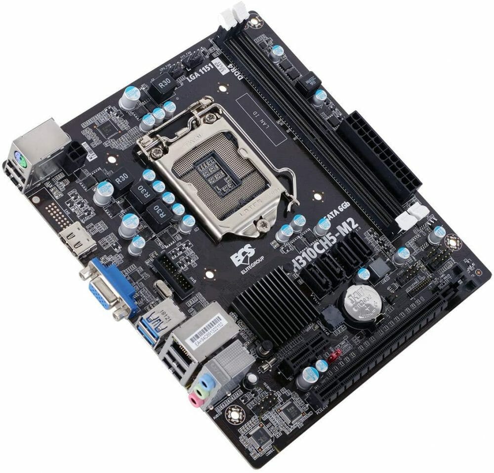 ECS Elitegroup Micro ATX LGA 1151 H310CH5-M2