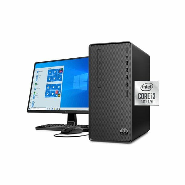 HP DESKTOP BUNDLE I3 8GB 1TB SSF MONITOR 23.8" 1K0F7AA#ABA