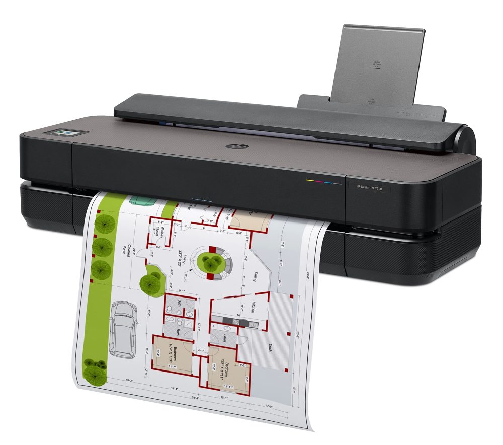 HP DesignJet T250 24" Color Inyección Plotter 5HB06A