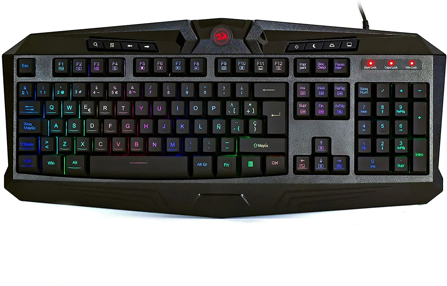 Teclado Alambrico Microsoft 200 Black / USB / 6JH-00004